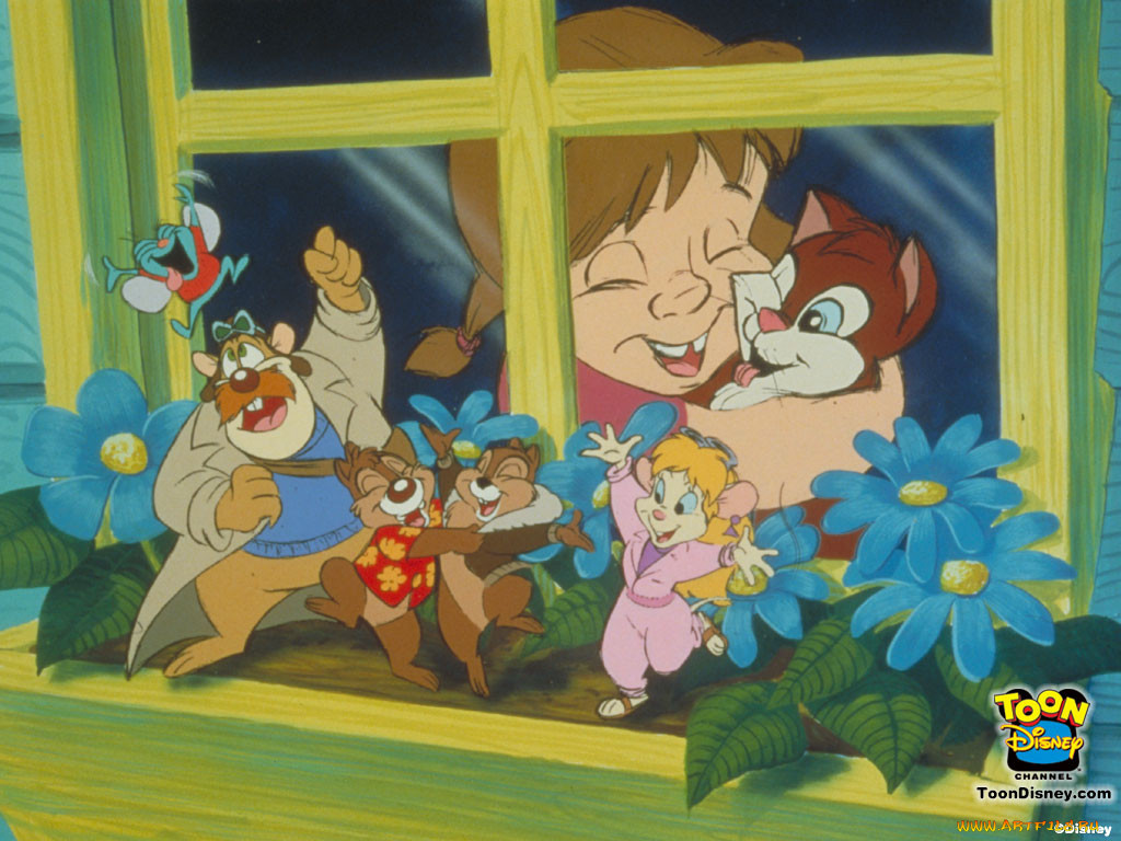 , chip, `n, dale, rescue, rangers